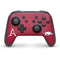 University of Arkansas-Fayetteville A Red Nintendo Switch Pro Controller Skin
