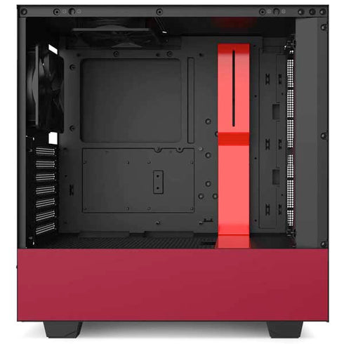 University of Arkansas-Fayetteville A Red NZXT H510 Compact ATX Mid-Tower Case Skin