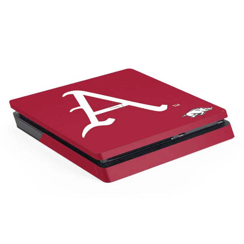 University of Arkansas-Fayetteville A Red PS4 Slim Skin