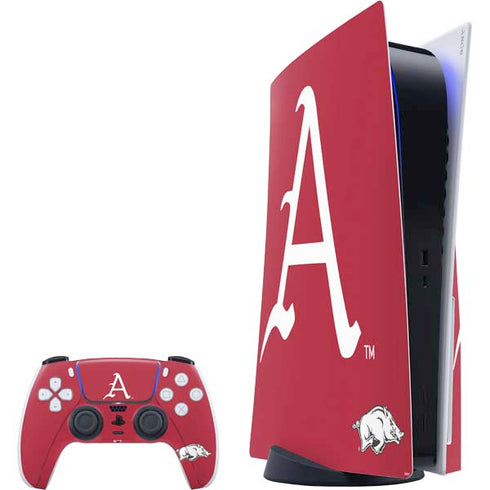 University of Arkansas-Fayetteville A Red PS5 Bundle Skin