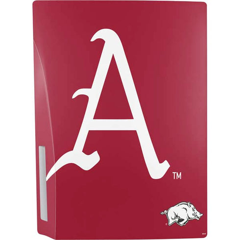 University of Arkansas-Fayetteville A Red PS5 Console Skin