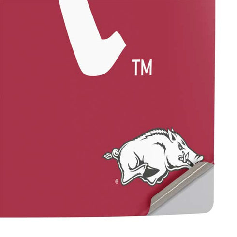 University of Arkansas-Fayetteville A Red PS5 Console Skin