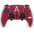 University of Arkansas-Fayetteville A Red PS5 DualSense Edge Pro Controller Skin