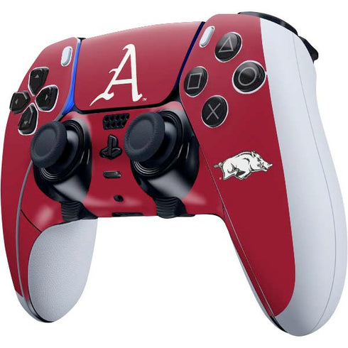 University of Arkansas-Fayetteville A Red PS5 DualSense Edge Pro Controller Skin