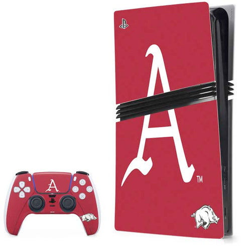 University of Arkansas-Fayetteville A Red PlayStation PS5 Skins