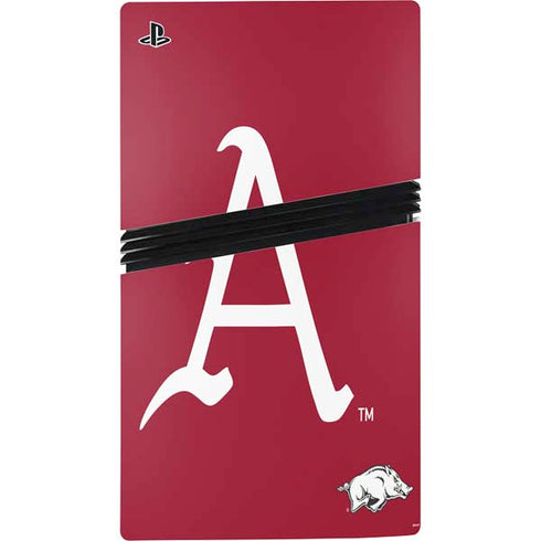 University of Arkansas-Fayetteville A Red PS5 Pro Bundle Skin