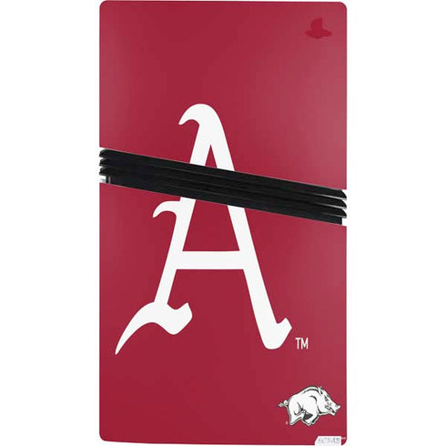 University of Arkansas-Fayetteville A Red PS5 Pro Bundle Skin