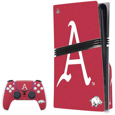 University of Arkansas-Fayetteville A Red PlayStation PS5 Skins