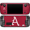 University of Arkansas-Fayetteville A Red Steam Deck Handheld Gaming Computer OLED Skin