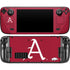 University of Arkansas-Fayetteville A Red Steam Deck Handheld Gaming Computer OLED Skin