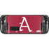 University of Arkansas-Fayetteville A Red Steam Deck Handheld Gaming Computer OLED Skin
