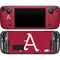 University of Arkansas-Fayetteville A Red Steam Deck Handheld Gaming Computer Skin
