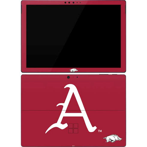 University of Arkansas-Fayetteville A Red Surface Pro 7 Skin