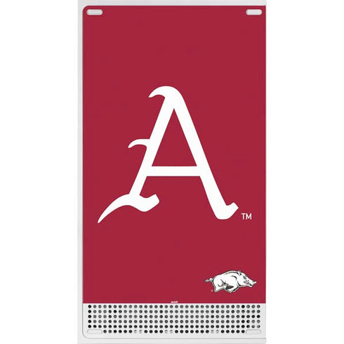 University of Arkansas-Fayetteville A Red Xbox Series S Console Skin