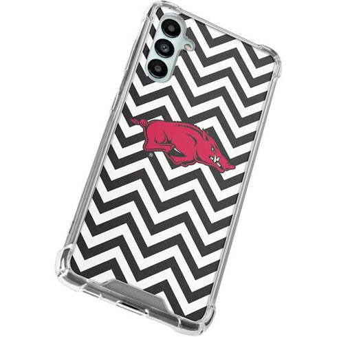 University of Arkansas-Fayetteville Chevron Print Gabb Phone 4 Clear Case