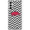 University of Arkansas-Fayetteville Chevron Print Galaxy A16 5G Clear Case