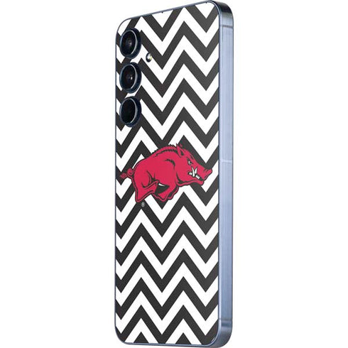 University of Arkansas-Fayetteville Chevron Print Galaxy A35 5G Skin