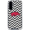 University of Arkansas-Fayetteville Chevron Print Galaxy A36 5G Clear Case