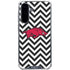 University of Arkansas-Fayetteville Chevron Print Galaxy A36 5G Clear Case
