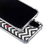 University of Arkansas-Fayetteville Chevron Print Galaxy A36 5G Clear Case