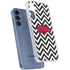 University of Arkansas-Fayetteville Chevron Print Galaxy A55 5G Clear Case