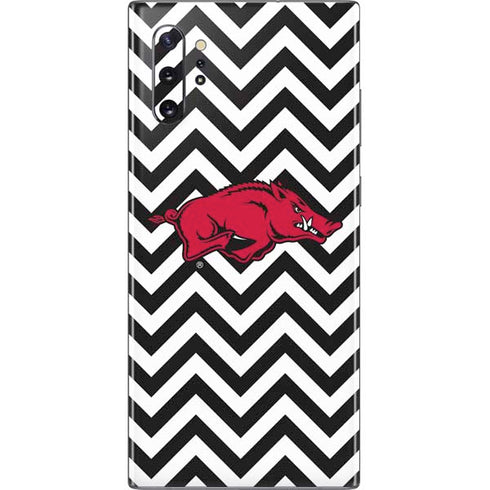 University of Arkansas-Fayetteville Chevron Print Galaxy Note 10 Plus Skin