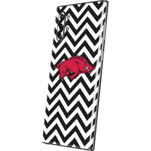 University of Arkansas-Fayetteville Chevron Print Galaxy Note 10 Plus Skin