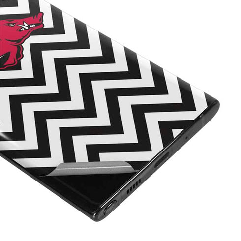 University of Arkansas-Fayetteville Chevron Print Galaxy Note 10 Plus Skin