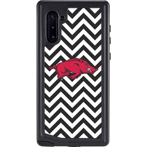 University of Arkansas-Fayetteville Chevron Print Galaxy Cases