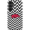 University of Arkansas-Fayetteville Chevron Print Galaxy S25 Impact Case