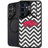 University of Arkansas-Fayetteville Chevron Print Galaxy S25 Kickstand Case