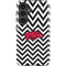 University of Arkansas-Fayetteville Chevron Print Galaxy S25 Plus Impact Case