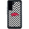 University of Arkansas-Fayetteville Chevron Print Galaxy S24 Plus Waterproof Case