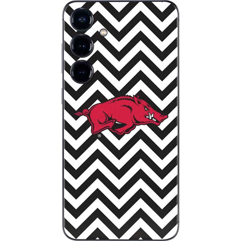 University of Arkansas-Fayetteville Chevron Print Galaxy S24 Skin