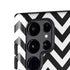 University of Arkansas-Fayetteville Chevron Print Galaxy S25 Ultra Impact Case