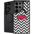 University of Arkansas-Fayetteville Chevron Print Galaxy S25 Ultra Kickstand Case