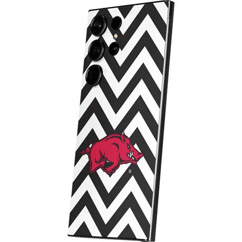 University of Arkansas-Fayetteville Chevron Print Galaxy S25 Ultra Skin