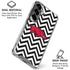 University of Arkansas-Fayetteville Chevron Print Galaxy S26 Clear Case