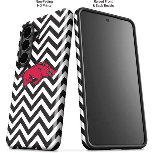 University of Arkansas-Fayetteville Chevron Print Galaxy S26 Impact Case
