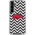 University of Arkansas-Fayetteville Chevron Print Galaxy S26 Plus Clear Case
