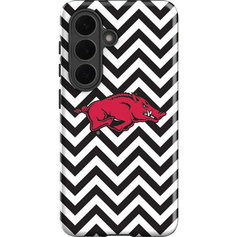 University of Arkansas-Fayetteville Chevron Print Galaxy S26 Plus Impact Case