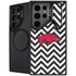University of Arkansas-Fayetteville Chevron Print Galaxy S26 Ultra Kickstand Case