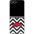 University of Arkansas-Fayetteville Chevron Print Galaxy Z Flip6 Skin