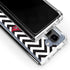 University of Arkansas-Fayetteville Chevron Print Galaxy Z Fold5 5G Clear Case