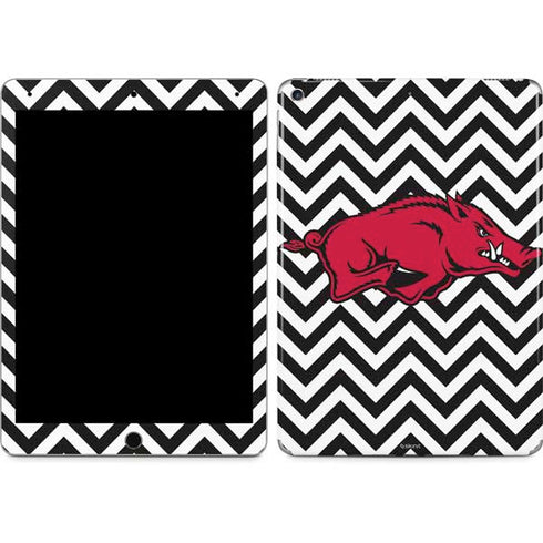 University of Arkansas-Fayetteville Chevron Print iPad Skins