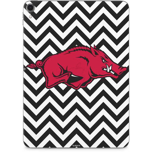 University of Arkansas-Fayetteville Chevron Print Apple iPad Pro Skin
