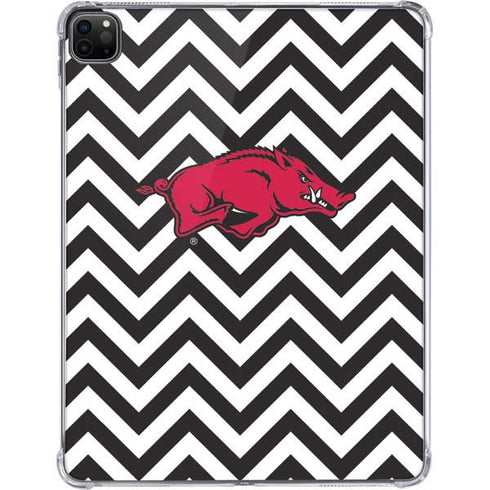 University of Arkansas-Fayetteville Chevron Print iPad Pro 11in (2024) Clear Case