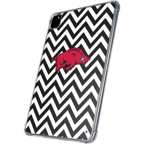 University of Arkansas-Fayetteville Chevron Print iPad Pro 11in (2024) Clear Case