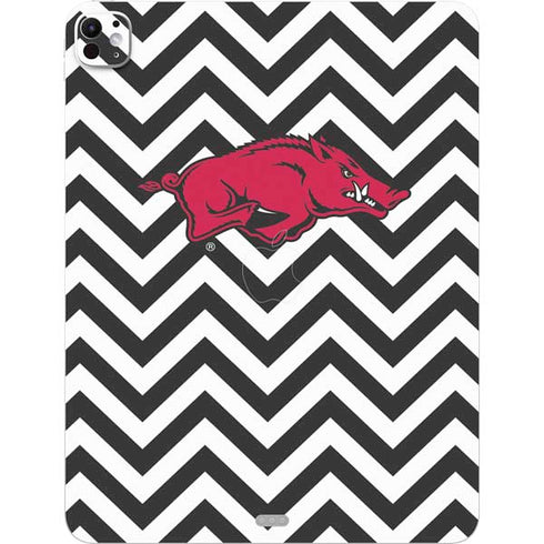 University of Arkansas-Fayetteville Chevron Print iPad Pro 13in M4 (2024) Skin