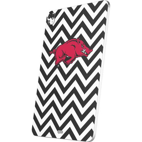 University of Arkansas-Fayetteville Chevron Print iPad Pro 13in M4 (2024) Skin